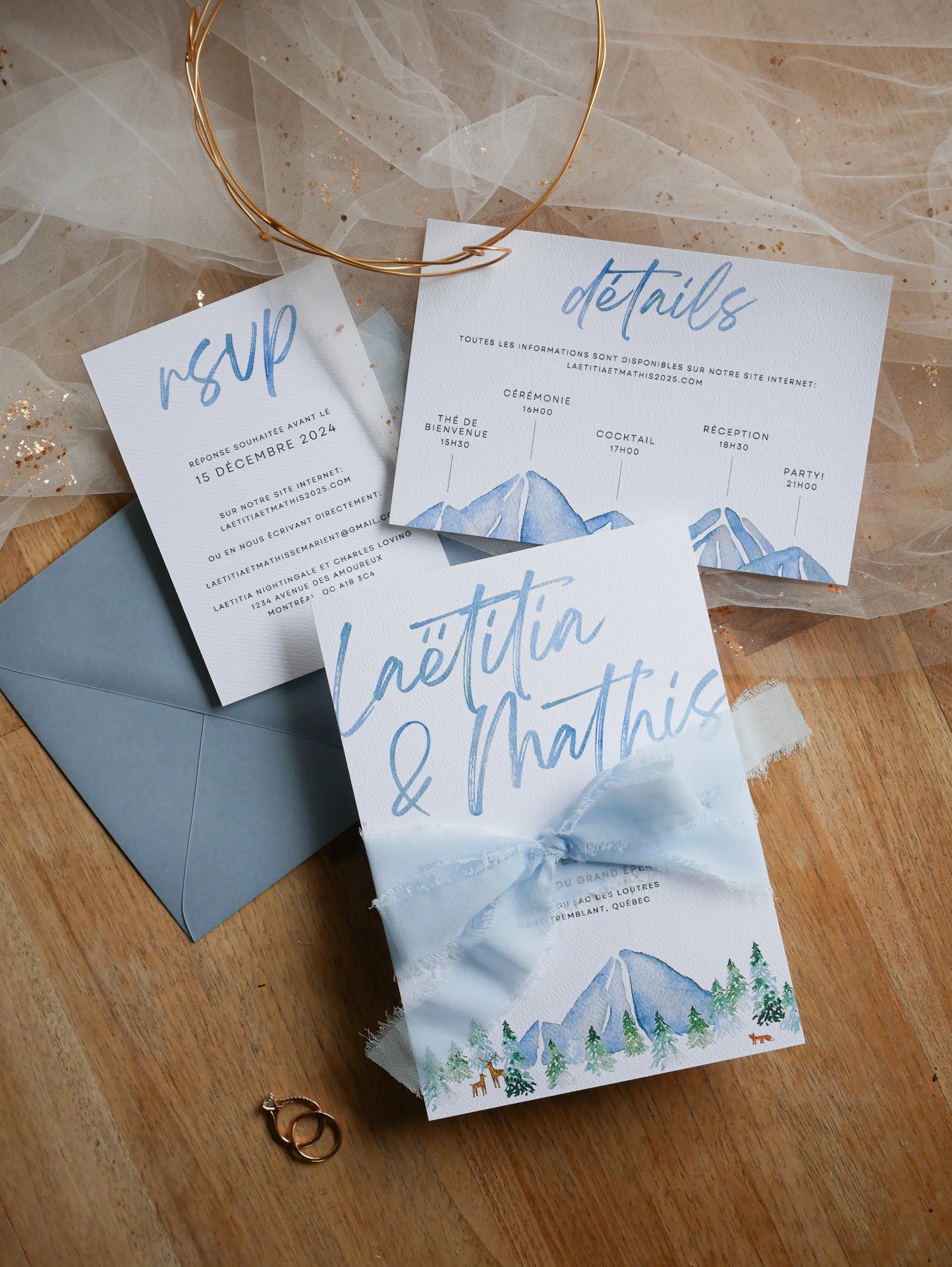 OPHELIE Invitation Suite