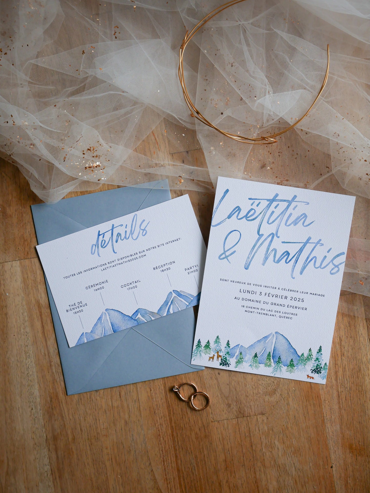 OPHELIE Invitation Suite