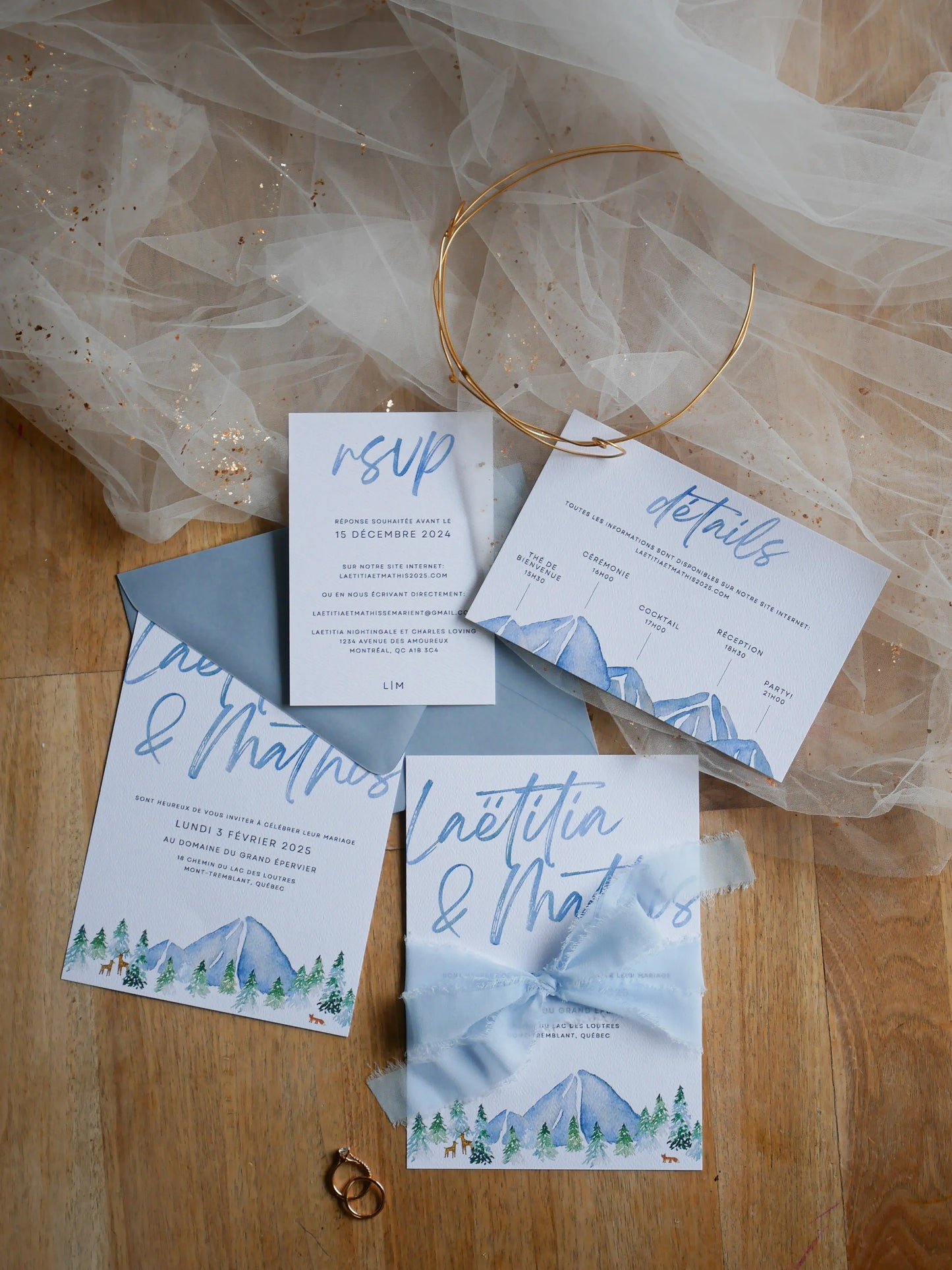 OPHELIE Invitation Suite