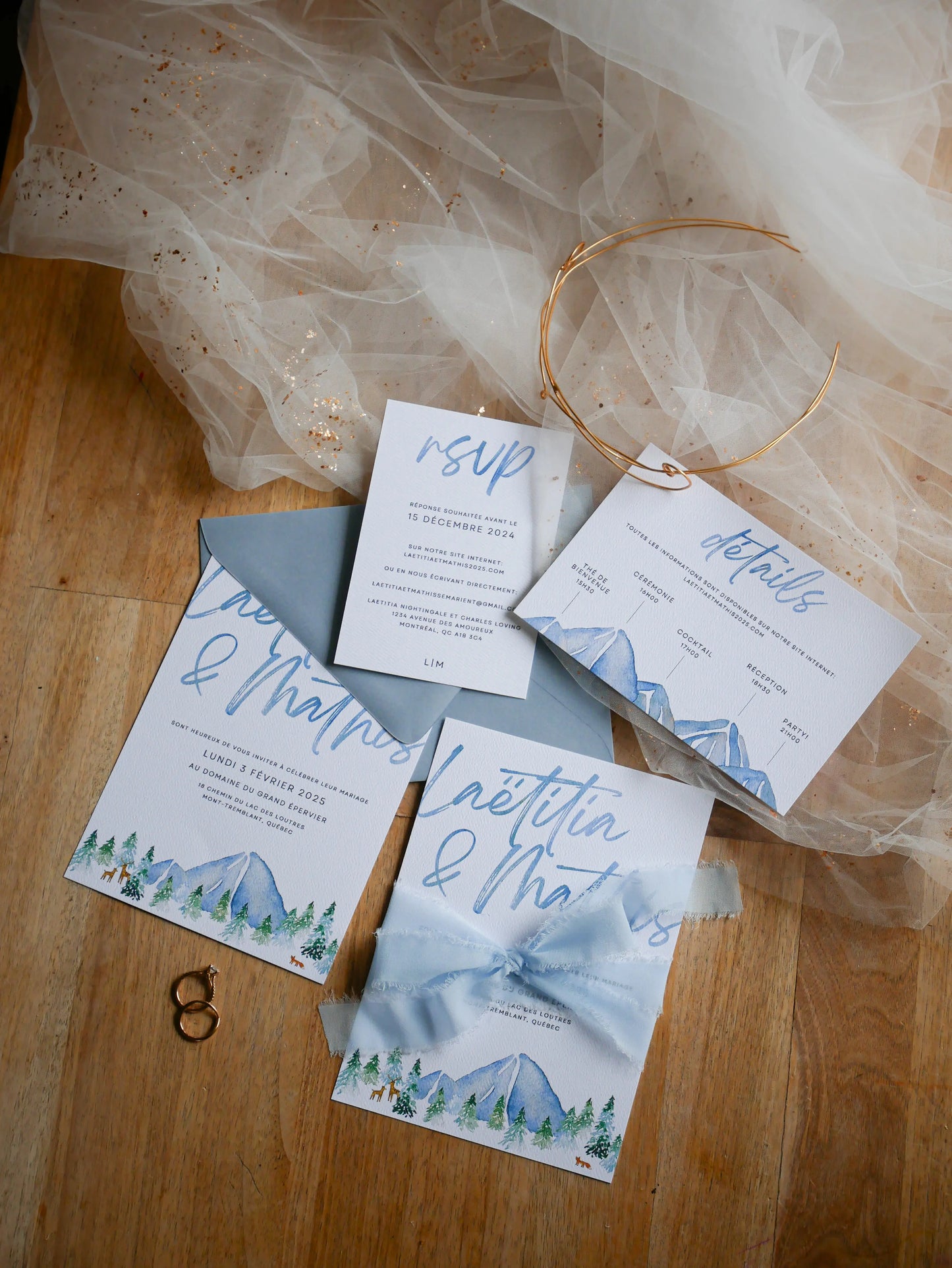 OPHELIE Invitation Suite